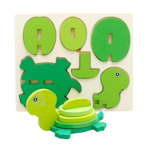 CHROX Bausteine für 3D-Tierfiguren, 3D-Baupuzzles mit Tierfiguren | Puzzlesets aus Holz 3D für Jungen und Mädchen von CHROX