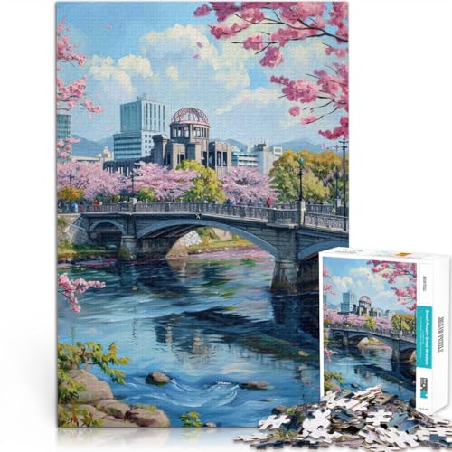 1000-Teile-Puzzles für Erwachsene Hiroshima, Japan Aus Karton Geeignet für Personen ab 14 Jahren Intellektuelles Spielzeugspiel Lernspiel zum Geburtstag und Weihnachten。Größe:38x52cm/14.9x20.4Zoll 1000-Teile-Puzzles für Erwachsene Hiroshima, Japan Aus Karton Geeignet für Personen ab 14 Jahren Intellektuelles Spielzeugspiel Lernspiel zum Geburtstag und Weihnachten。Größe:38x52cm/14.9x20.4Zoll von CHTLIFQ