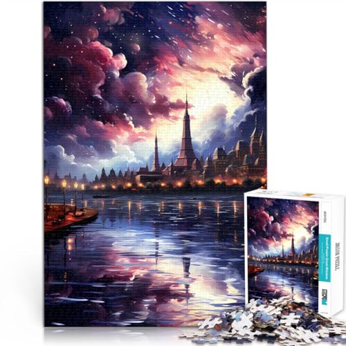 1000-teiliges Puzzle für Erwachsene Landschaftskunst Aus Holz ab 14 Jahren Lernspielzeug-Herausforderung Tolle Geschenke und Spielzeuge。Größe:50x75cm/19.6x29.5Zoll 1000-teiliges Puzzle für Erwachsene Landschaftskunst Aus Holz ab 14 Jahren Lernspielzeug-Herausforderung Tolle Geschenke und Spielzeuge。Größe:50x75cm/19.6x29.5Zoll von CHTLIFQ
