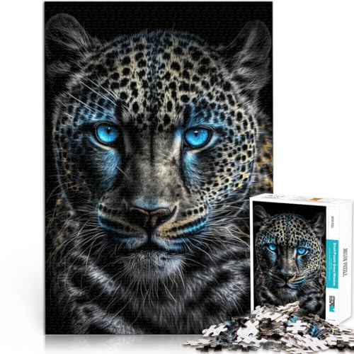 1000-teiliges Puzzle für Erwachsene Magischer Frostleopard Aus Karton ab 14 Jahren DIY-Spielzeug Einzigartige Geschenke zum Geburtstag und zu Weihnachten。Größe:38x52cm/14.9x20.4Zoll 1000-teiliges Puzzle für Erwachsene Magischer Frostleopard Aus Karton ab 14 Jahren DIY-Spielzeug Einzigartige Geschenke zum Geburtstag und zu Weihnachten。Größe:38x52cm/14.9x20.4Zoll von CHTLIFQ