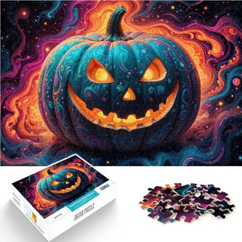 Puzzle 1000 Teile für Erwachsene Gruseliges psychedelisches Halloween P Aus Karton ab 14 Jahren Lustige Spiele Lustige Aktivitäten für zu Hause, Geburtstagsgeschenke, Reisegeschenke。Größe:26x38cm Puzzle 1000 Teile für Erwachsene Gruseliges psychedelisches Halloween P Aus Karton ab 14 Jahren Lustige Spiele Lustige Aktivitäten für zu Hause, Geburtstagsgeschenke, Reisegeschenke。Größe:26x38cm von CHTLIFQ