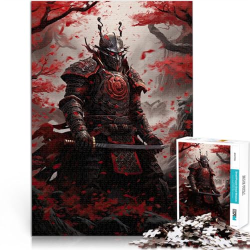 Puzzle 1000 Teile für Erwachsene Samurai-Kunst Aus Holz für Kinder ab 14 Jahren Lernspiel für Familien Lernen pädagogisches Geschenk。Größe:50x75cm/19.6x29.5Zoll Puzzle 1000 Teile für Erwachsene Samurai-Kunst Aus Holz für Kinder ab 14 Jahren Lernspiel für Familien Lernen pädagogisches Geschenk。Größe:50x75cm/19.6x29.5Zoll von CHTLIFQ