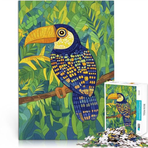 Puzzle für Erwachsene 2000 Teile Tukan im tropischen Dschungel Aus Karton für 14+ Herausforderndes Spiel Tolles Geschenk zum Spielen。Größe:70x100cm/27.5x39.3Zoll Puzzle für Erwachsene 2000 Teile Tukan im tropischen Dschungel Aus Karton für 14+ Herausforderndes Spiel Tolles Geschenk zum Spielen。Größe:70x100cm/27.5x39.3Zoll von CHTLIFQ