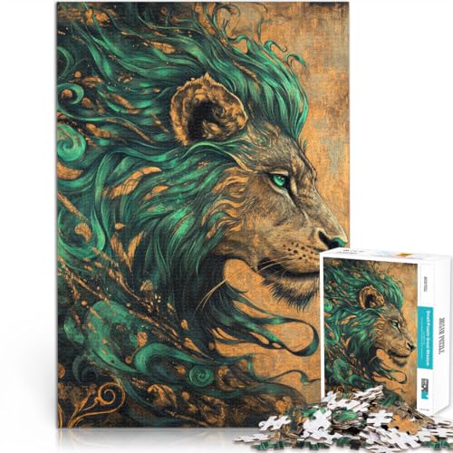 für Erwachsene Puzzles 1000 Teile Puzzles Smaragd- und Bronzelöwe für und ab 14 Jahren Jedes Stück ist EIN Unikat – Lustiges und herausforderndes Spiel für die ganze Familie Geschenkideen。 für Erwachsene Puzzles 1000 Teile Puzzles Smaragd- und Bronzelöwe für und ab 14 Jahren Jedes Stück ist EIN Unikat – Lustiges und herausforderndes Spiel für die ganze Familie Geschenkideen。 von CHTLIFQ