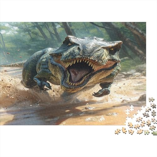 Dinosaurier Puzzle 1000 Teile Erwachsene Puzzles Für Erwachsene Klassische Puzzles 1000 Teile Erwachsene Puzzlespiel Schwer Pädagogisches Spielzeug Erwachsene Kinder Puzzel 1000pcs (75x50cm) von CHUIYUFULAN