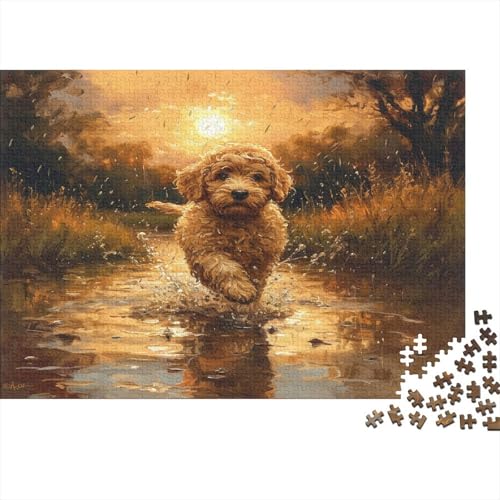 Dudu Hund Puzzlespiel 1000 Teile Puzzle Für Erwachsene Und Kinder Ab 14 Jahren, Erwachsenen Puzzlespiel Puzzel 1000pcs (75x50cm) von CHUIYUFULAN