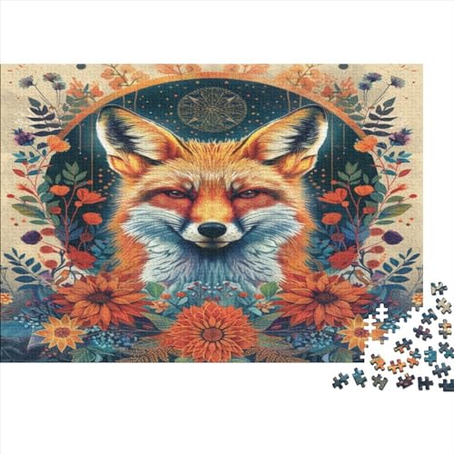 Fuchs Puzzle 1000 Teile, Erwachsene, Klassische Puzzle, Impossible Puzzle,GesKükenlichkeitsspiel Für Die Ganze Familie Erwachsenenpuzzle Ab 14 Jahren Puzzel 1000pcs (75x50cm) von CHUIYUFULAN