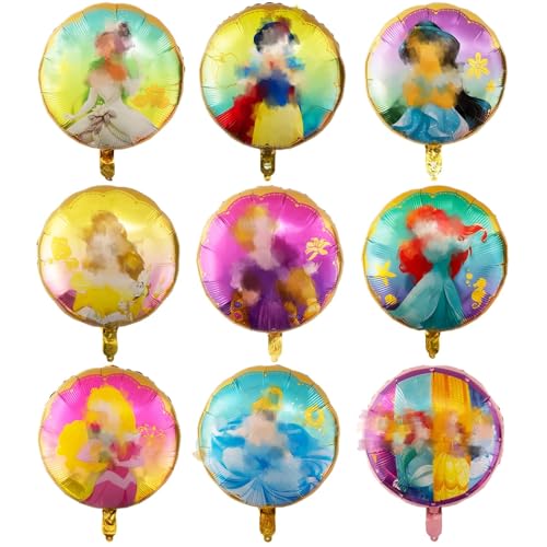 CHUKUA 11 PCS Luftballons Geburtstag Deko Mädchen PrinZEssin Folienballon Happy Birthday Ballons Partyzubehör Girlande Geburtstagsdeko für Kindergeburtstag Thema Party Supplies Deko CHUKUA 11 PCS Luftballons Geburtstag Deko Mädchen PrinZEssin Folienballon Happy Birthday Ballons Partyzubehör Girlande Geburtstagsdeko für Kindergeburtstag Thema Party Supplies Deko von CHUKUA