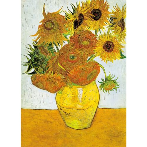 100 Teile Jigsaw Puzzles für Adults & Children & Kinder-Sonnenblume Puzzle 100 Teile Puzzles for Adults, Van Gogh Ölgemälde Puzzle für Kinder 100 Teile Jigsaw Puzzles für Adults & Children & Kinder-Sonnenblume Puzzle 100 Teile Puzzles for Adults, Van Gogh Ölgemälde Puzzle für Kinder von CHengQiSM