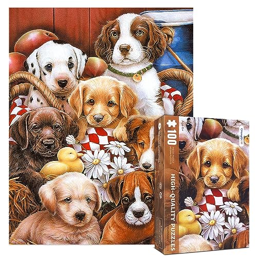 100 Teile Puzzles für Kinder Hundepuzzles 100 Teile Puzzles für Erwachsene Hundepuzzles 100 Teile Puzzles für Erwachsene Hundepuzzles 100 Teile Puzzles für Erwachsene, 100 Teile Puzzles von CHengQiSM