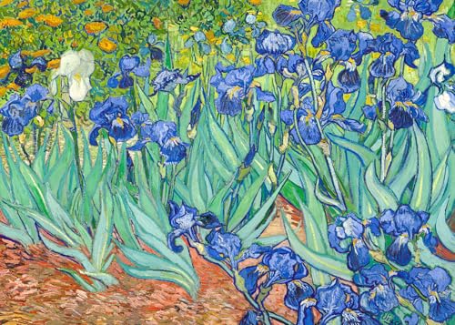 1000 Teile Puzzles Für Erwachsene-Iris Puzzles Für Erwachsene 1000 Teile Vincent Van Gogh Galerie Puzzles für Erwachsene Puzzle Berühmte Malerei 1000 Teile Puzzles 1000 Teile Puzzles für Erwachsene von CHengQiSM