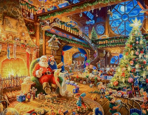 2024 Weihnachten 100 Teile Puzzles für Kinder-Weihnachtsmann Puzzle 100 Teile Puzzles für Erwachsene Weihnachten Puzzle 100 Teile Puzzles für Senioren, Kinder Puzzles 100 Teile Weihnachtsferien Puzzle von CHengQiSM