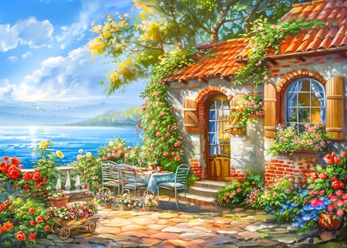 Puzzle 1000 Teile-Freizeit im Sommer Puzzles für Erwachsene Landschaft Puzzel Natürliche Szene Puzzles für Erwachsene Teens Kinder Interaktives Spielzeug Gehirn Teaser Puzzle 1000 Teile-Freizeit im Sommer Puzzles für Erwachsene Landschaft Puzzel Natürliche Szene Puzzles für Erwachsene Teens Kinder Interaktives Spielzeug Gehirn Teaser von CHengQiSM