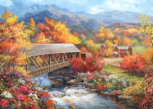 Puzzle 1000 Teile-Herbst Holzhaus Puzzles für Erwachsene Landschaft Puzzel Natürliche Szene Puzzles für Erwachsene Teens Kinder Interaktives Spielzeug Gehirn Teaser Puzzle 1000 Teile-Herbst Holzhaus Puzzles für Erwachsene Landschaft Puzzel Natürliche Szene Puzzles für Erwachsene Teens Kinder Interaktives Spielzeug Gehirn Teaser von CHengQiSM