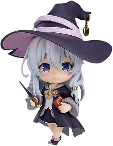 10 cm Wandernde Hexe: Die Reise von Elaina: Elaina Q-Version, Anime-Fans, Statue, Figur, die erste Wahl für Geschenke, Modellsammlung, Spielzeug, Geschenk von CHiHuol