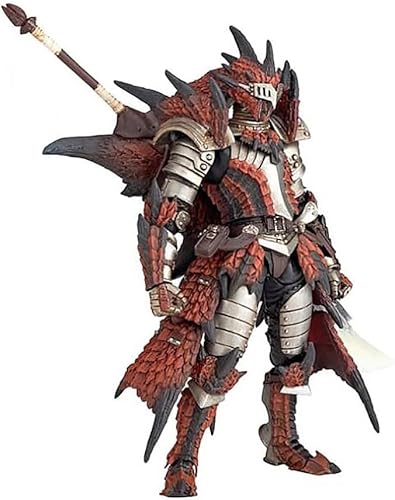 14 cm Monster Hunter männlicher Feuerdrache Actionfigur PVC Spielzeug Charakter Modell Dekoration Statue Geschenke Sammlerstücke von CHiHuol