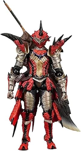 15 cm Monsterjäger Rathalos Zinogre Figur PVC-Statue Anime-Figuren Actionfigur Modellsammlung Puppe Dekoration Spielzeug Geschenk (Farbe: Rot) von CHiHuol