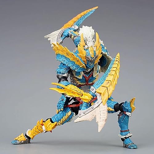 15 cm Monsterjäger Rathalos Zinogre Figur PVC-Statue Anime-Figuren Actionfigur Modellsammlung Puppe Dekoration Spielzeug Geschenk (Farbe: Rot) von CHiHuol