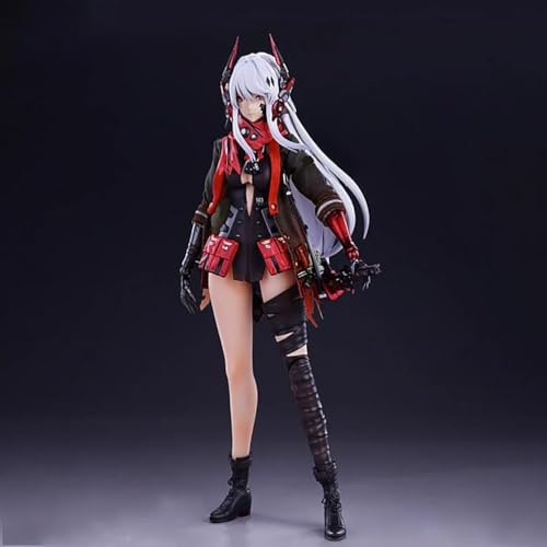 20 cm grauer Rabe: PUNISHING Lucia Crimson Abyss Figur PVC Statue Spiel Actionfigur Modellsammlung Puppe Dekoration Spielzeug Geschenk von CHiHuol