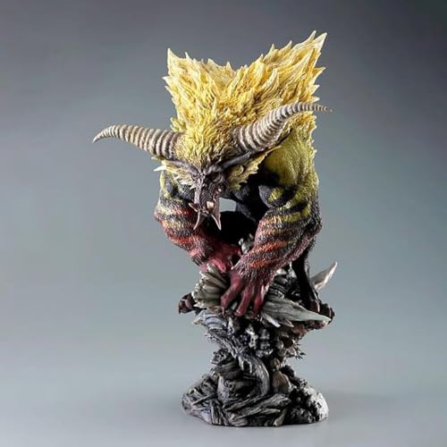 23 cm große Monster Hunter Rajahn Actionfigur PVC Spielzeug Charakter Modell Dekoration Statue Geschenke Sammlerstücke (ohne Box) von CHiHuol