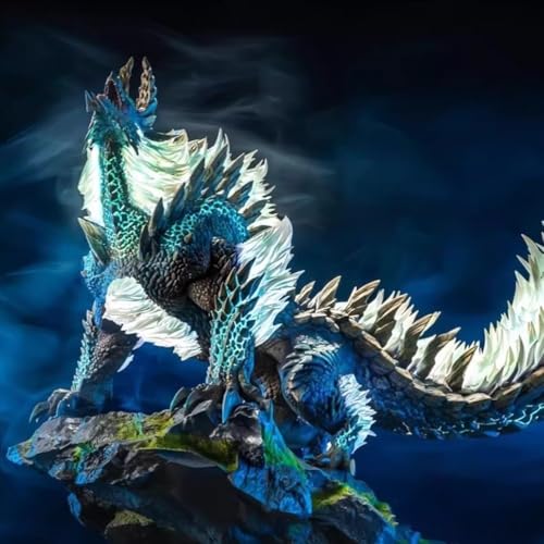 25 cm Monster Hunter Zinogre Figur PVC Statue Anime Actionfiguren Modellsammlung Puppe Dekoration Geschenk Lumineszenz USB von CHiHuol