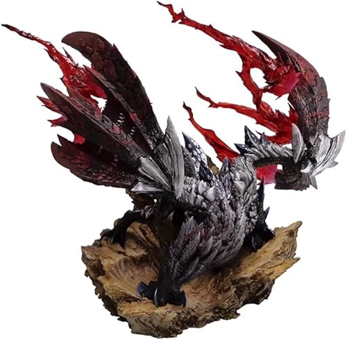 25cm Monster Hunter Valstrax Figur PVC Statue Anime Actionfiguren Modellsammlung Puppe Dekoration Geschenk Lumineszenz USB von CHiHuol