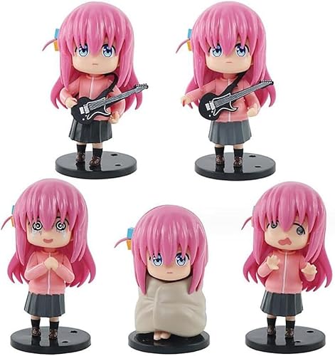 CHiHuol 10cm/3.9'' Bocchi The Rock Gotoh Hitori PVC Collectible Game Action Figure Character Model Anime Toys von CHiHuol