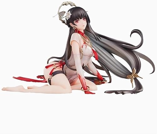 CHiHuol 14 cm grauer Rabe: PUNISHING Qu – Roter Lotus-Figur, PVC-Statue, Spiel, Actionfigur, Modellsammlung, Puppendekoration, Geschenk von CHiHuol