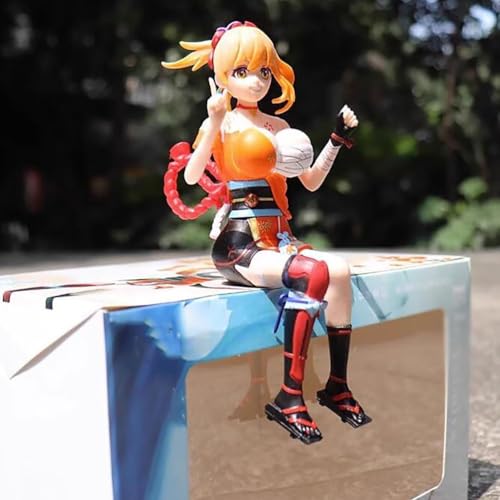 CHiHuol 16 cm Genshin Impact Yoimiya Sammelspiel, Actionfigur, Sitzhaltung, PVC-Material (für Geschenksammlung) von CHiHuol