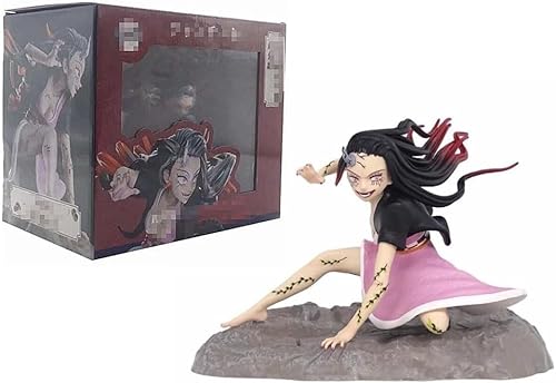 CHiHuol 17 cm Dämon WeimayuKamado Nezuko Figur PVC Statue Anime Figuren Actionfigur Modell Sammlung Puppe Dekoration Spielzeug Geschenk von CHiHuol