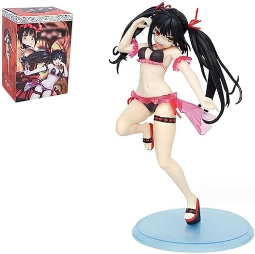 CHiHuol 20 cm (7,87 Zoll) Date A Live IV Tokisaki Kurumi PVC Sammelfigur Actionfigur Charakter Modell Anime Toys von CHiHuol