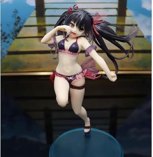 CHiHuol 20 cm (7,87 Zoll) Date A Live IV Tokisaki Kurumi PVC Sammelfigur Actionfigur Charakter Modell Anime Toys von CHiHuol