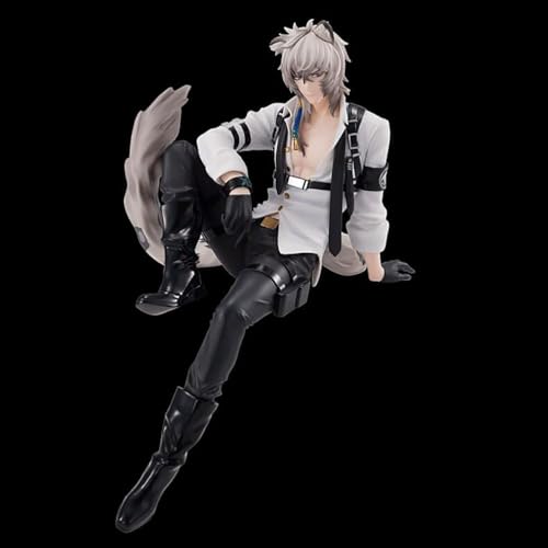 CHiHuol 20 cm Arknights SilverAsh Figur PVC Statue Anime Figuren Actionfigur Modell Sammlung Puppe Dekoration Spielzeug Geschenk von CHiHuol