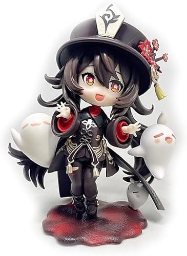 CHiHuol 20 cm Genshin Impact Hu Tao Anime Actionfigur PVC Spielzeug Charakter Modell Dekoration Statue Geschenke Dekoration Sammlerstücke von CHiHuol