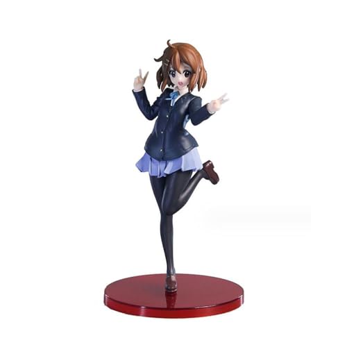 CHiHuol 20 cm K-ON! Yui Hirasawa Actionfiguren Sammelfigur Anime Modell Statue PVC Umweltschutzmaterialien von CHiHuol