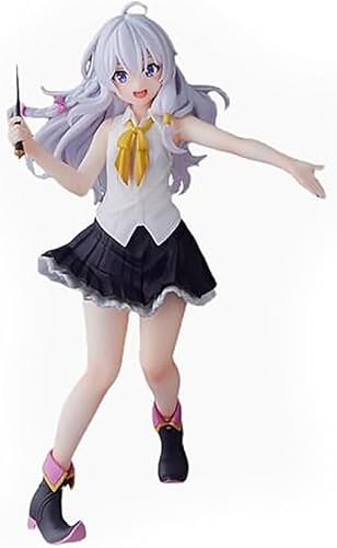 CHiHuol 20 cm wandernde Hexe: Die Reise von Elaina Anime-Actionfigur, PVC-Spielzeugfigur, Modell, Dekoration, Statue, Geschenke, Sammlerstücke von CHiHuol