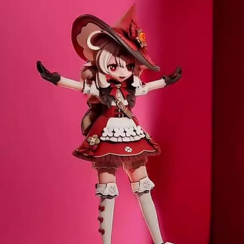 CHiHuol 20cm/7.87'' Genshin Impact Game Klee PVC Collectible Game Action Figure Environmental Protection Materials Model Gift von CHiHuol