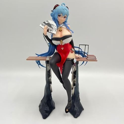 CHiHuol 22cm/8.66'' Genshin Impact Ganyu PVC Collectible Game Action Figure Character Model Anime Toys von CHiHuol