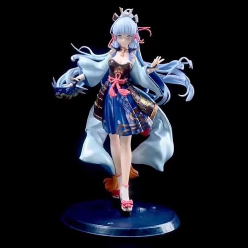 CHiHuol 25 cm Genshin Impact Kamisato Ayaka Sammelspiel, Actionfigur, Sitzhaltung, PVC-Material (für Geschenksammlung) von CHiHuol