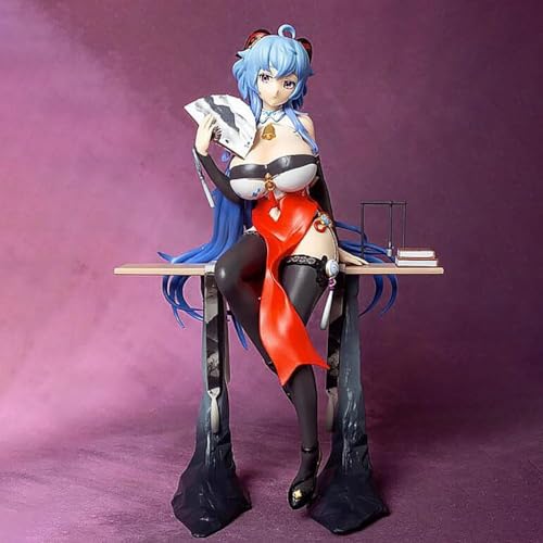 CHiHuol 25cm/9.84'' Genshin Impact Ganyu PVC Collectible Game Action Figure Character Model Anime Toys von CHiHuol