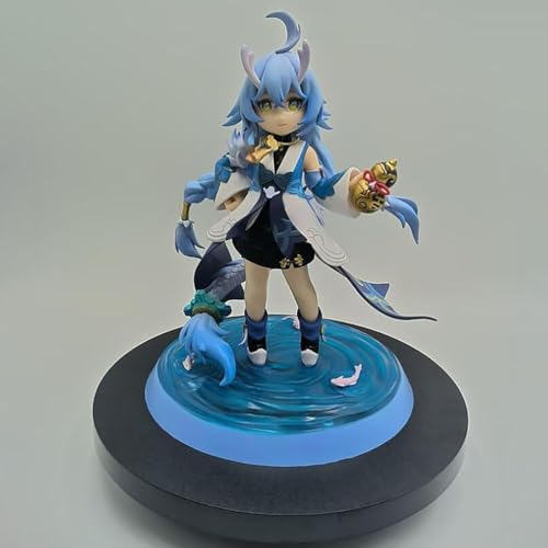 CHiHuol 26 cm Honkai: Star Rail Bailu Figur PVC Statue Anime Figuren Actionfigur Modell Sammlung Puppe Dekoration Spielzeug Geschenk von CHiHuol