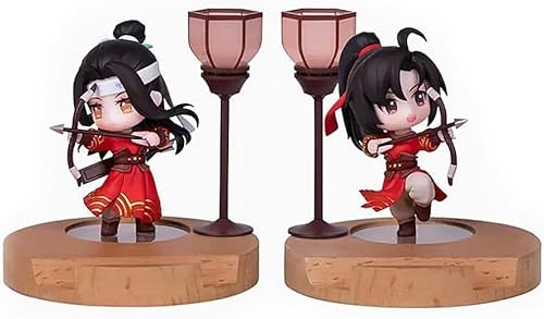 CHiHuol 7,5 cm Mo Dao Zu Shi Wei Wuxian und LAN Wangji Figur PVC Umweltschutzmaterialien Geeignet für Home Office Schreibtisch Dekorative Ornamente Spielzeug von CHiHuol