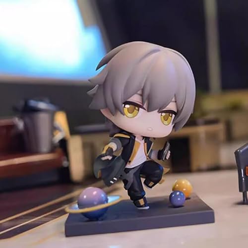 CHiHuol 7-9 cm Honkai: Star Rail KAFKA JingYuan Bronya Seele Trailblazer Figur PVC-Statue Anime-Figuren Action-Modell-Sammlung Puppe Dekoration Spielzeug Geschenk (Farbe: Natur) von CHiHuol