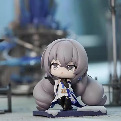 CHiHuol 8 cm Honkai: Star Rail KAFKA Jing Yuan Bronya Seele Trailblazer Anime Actionfigur PVC Spielzeug Charakter Modell Dekoration Statue Geschenke Sammlerstücke (Farbe: mehrfarbig) von CHiHuol