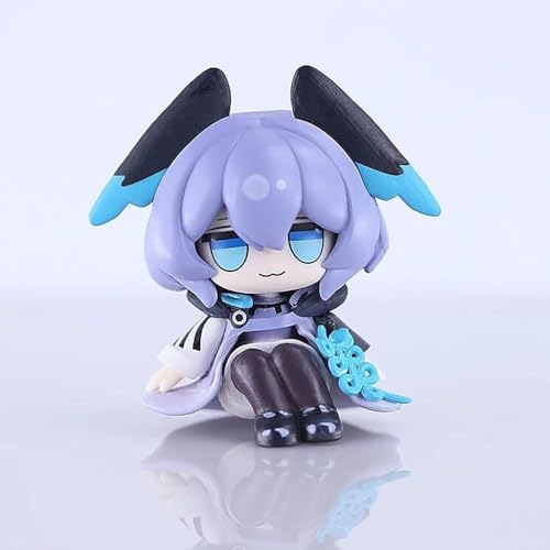 CHiHuol 8 cm große Arknights Figur PVC Statue Anime Figuren Actionfigur Modellsammlung Puppe Dekoration Spielzeug Geschenk (Größe: Grün) von CHiHuol