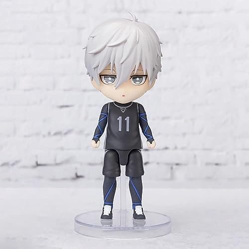 CHiHuol 9cm/3.54'' Blue Lock Seishiro Nagi PVC Collectible Game Action Figure Character Model Anime Toys von CHiHuol