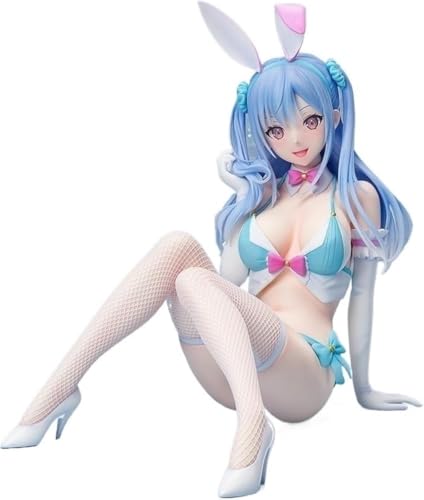 CHiHuol Anime-Figuren, Hentai-Figur, Hasen-Mädchen, Cartoon-Spielzeug, niedliche Mädchen, Anime-Girl-Kollektion, 32 cm (Kleidung kann abgenommen werden, mit Sockel) (Hardware) von CHiHuol