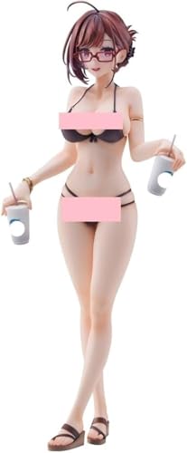 CHiHuol Anime-Figuren, Hentai-Figur, Hausfrau, niedliche Mädchen, Anime-Girl-Kollektion, Spielzeug-Cartoon-Kollektion, 26 cm von CHiHuol