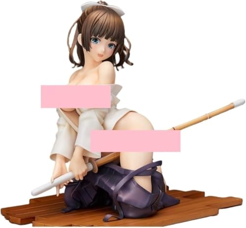 CHiHuol Anime-Figuren, Hentai-Figur, Mädchen, das Schwert hält, niedliche Mädchen, Anime-Girl-Kollektion, Spielzeug-Cartoon-Kollektion, 20 cm (weiche Brust) von CHiHuol