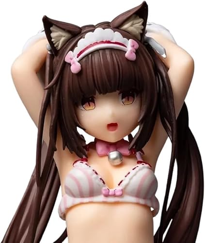 CHiHuol Anime-Girl-Figur, Waifu-Figur, Hentaii-Figur, Dekoration, Ornamentsnime, Sammlung, Puppe, Geschenk, Spielzeug, 25 cm (mit Sockel) (A) von CHiHuol